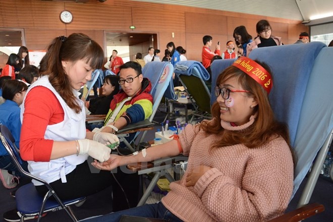 More than 2,000 people join blood donation festival - ảnh 1